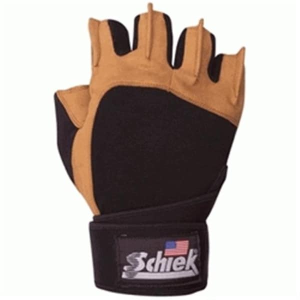 Schiek Sports 425 Power Gel Lifting Glove with Wrist Wraps XS 425 - main